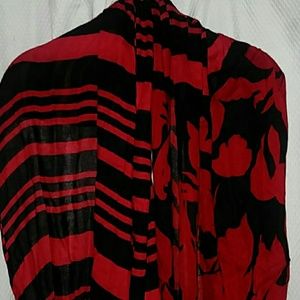 Infinity scarf mixed patterns